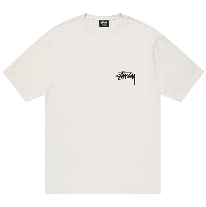 Stussy Club Crown Pigment Dyed Tee Natural | Hype Vault Kuala Lumpur | Asia's Top Trusted High-End Sneakers and Streetwear Store
