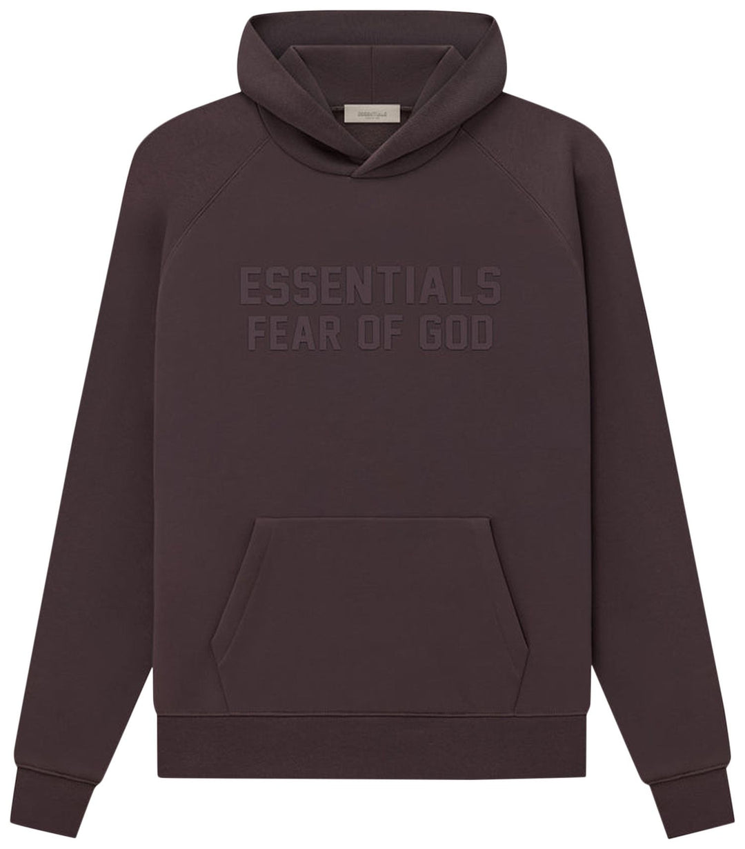Fear Of God Essentials Hoodie ‘Plum’ (SS23) | Hype Vault