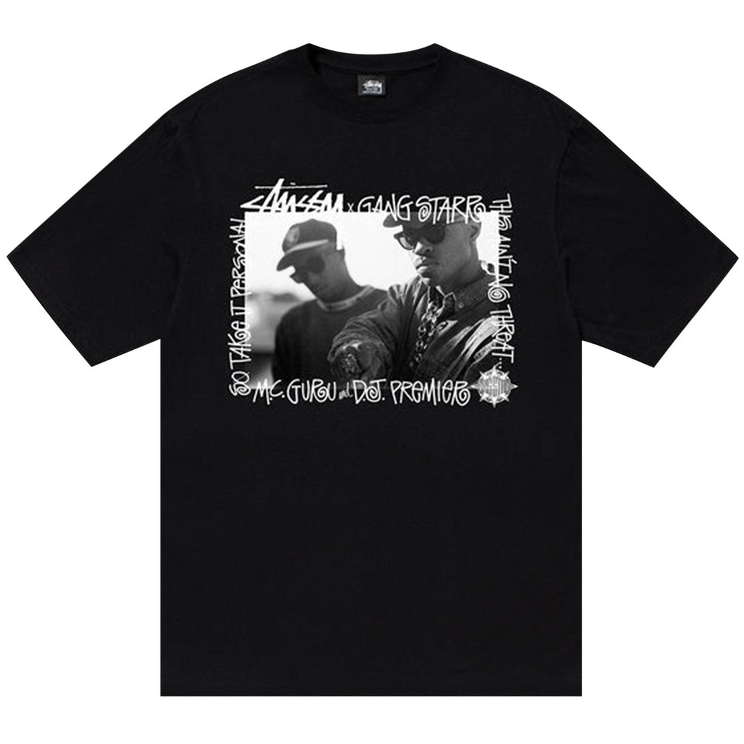 Stussy Gang Starr Take It Personal Tee Black | Hype Vault Kuala Lumpur | Asia's Top Trusted High-End Sneakers and Streetwear Store | Guaranteed 100% authentic