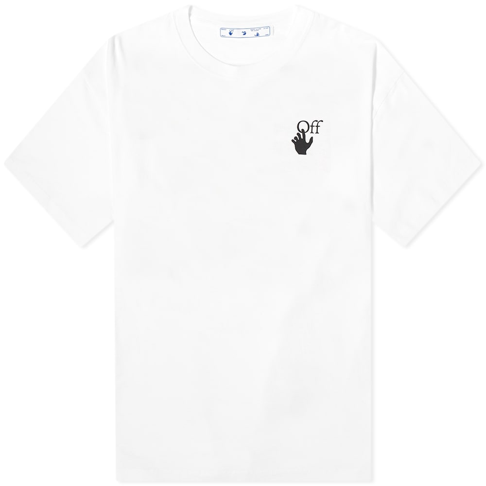 Off-White Spray Marker Slim S/S T-Shirt White | Hype Vault Kuala Lumpur | Asia's Top Trusted High-End Sneakers and Streetwear Store