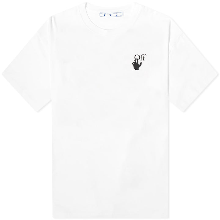Off-White Spray Marker Slim S/S T-Shirt White | Hype Vault Kuala Lumpur | Asia's Top Trusted High-End Sneakers and Streetwear Store