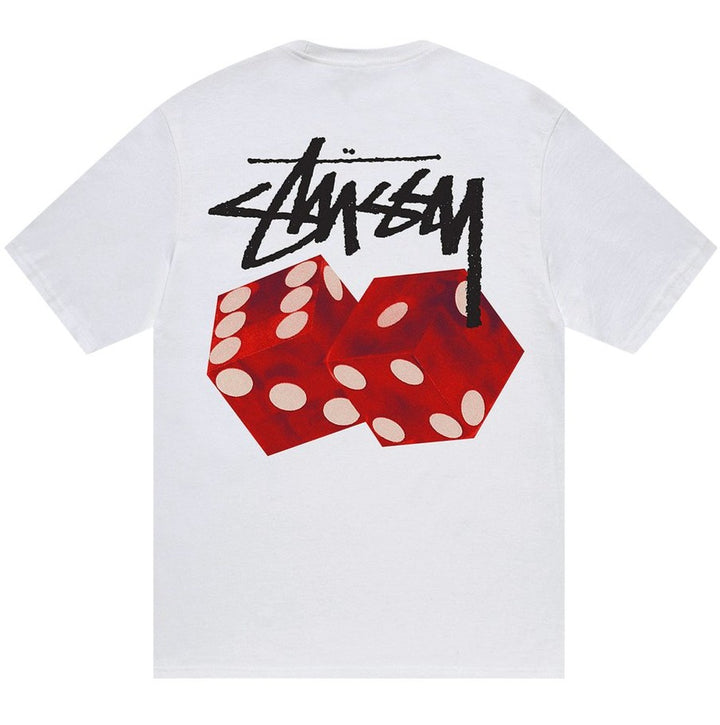 Stussy Diced Out Tee White | Hype Vault Kuala Lumpur | Asia's Top Trusted High-End Sneakers and Streetwear Store | Guaranteed 100% authentic