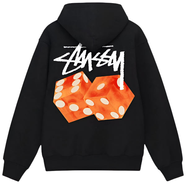 Stussy Diced Out Hoodie Black | Hype Vault