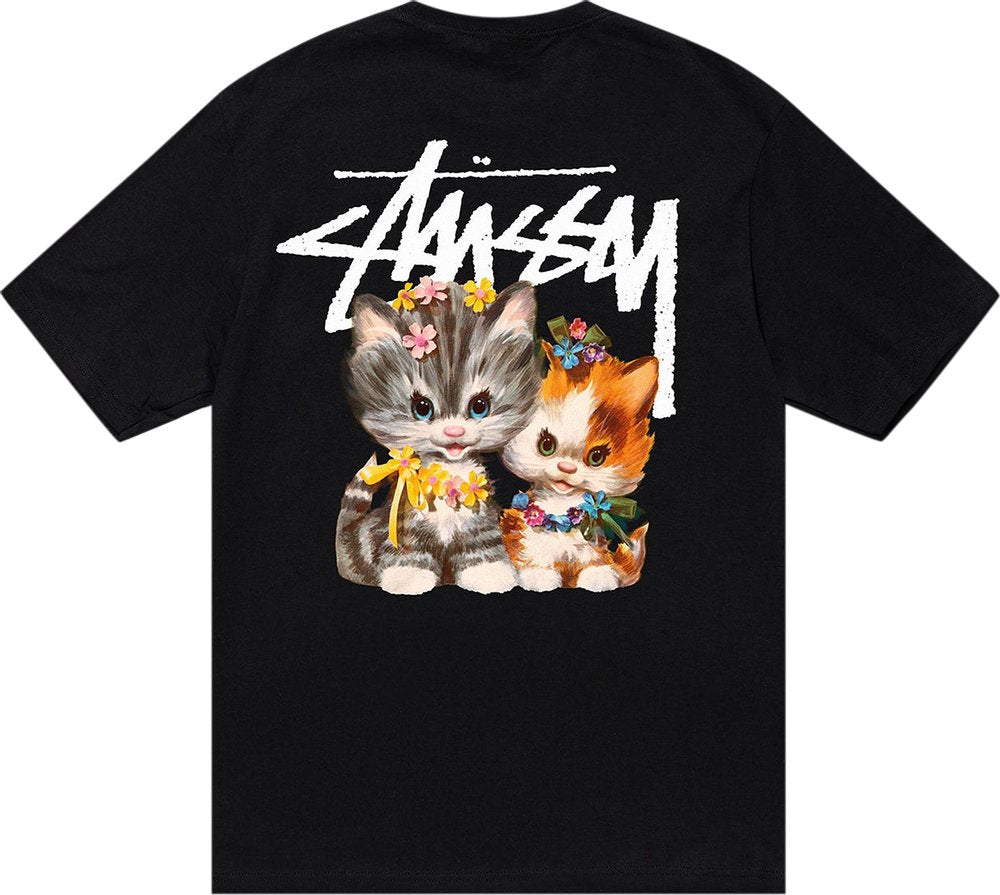 Stussy Kittens Tee Black – Hype Vault