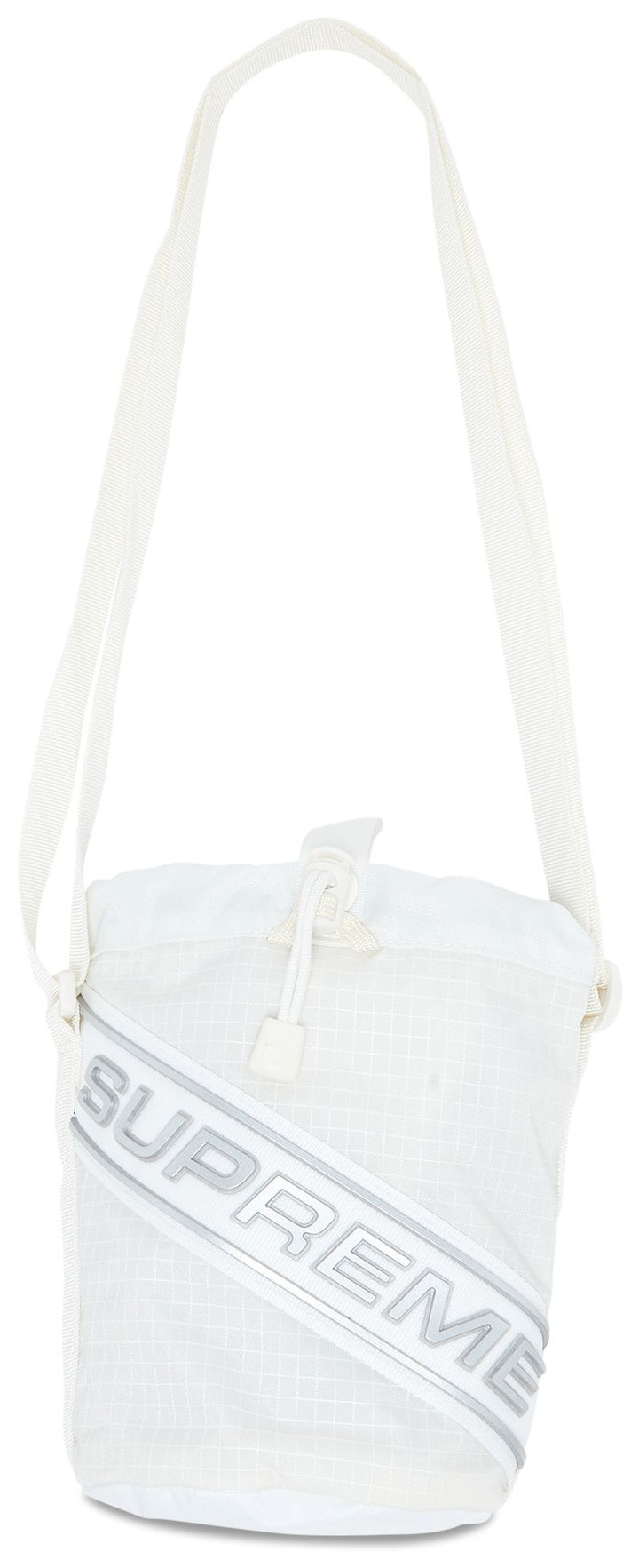 Supreme 3D Logo Small Bag White (FW23) | Hype Vault
