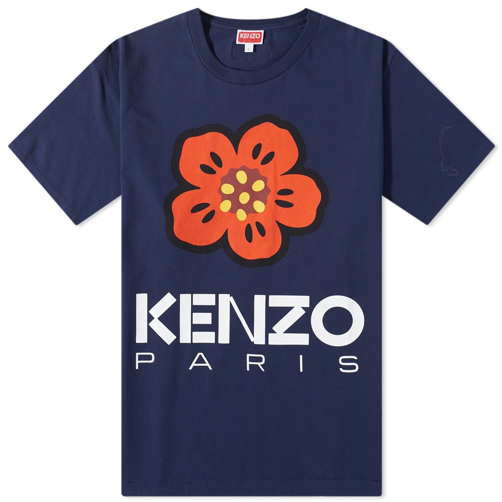 Kenzo Paris Large Boke Flower Oversized T-Shirt Midnight Blue | Hype Vault Kuala Lumpur | Asia's Top Trusted High-End Sneakers and Streetwear Store | Guaranteed 100% authentic