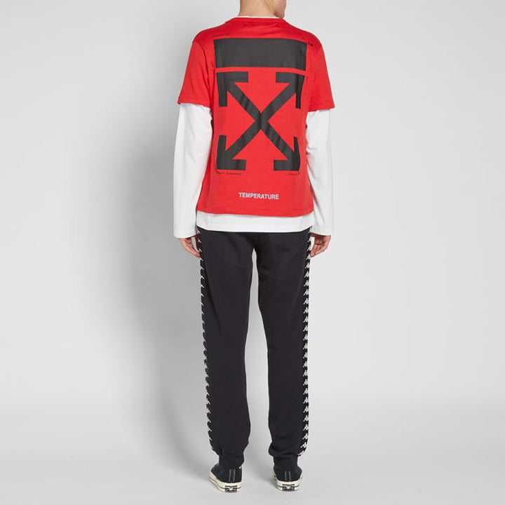 Off-White Monalisa Slim Tee Red | Hype Vault Kuala Lumpur | Asia's Top Trusted High-End Sneakers and Streetwear Store