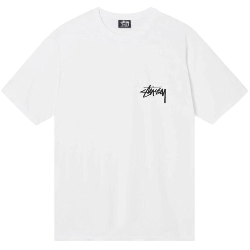 Stussy ITP Flower Tee White | Hype Vault Kuala Lumpur | Asia's Top Trusted High-End Sneakers and Streetwear Store | Guaranteed 100% authentic