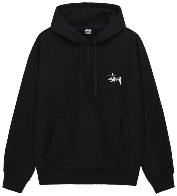 Stussy Basic Hoodie Black | Hype Vault