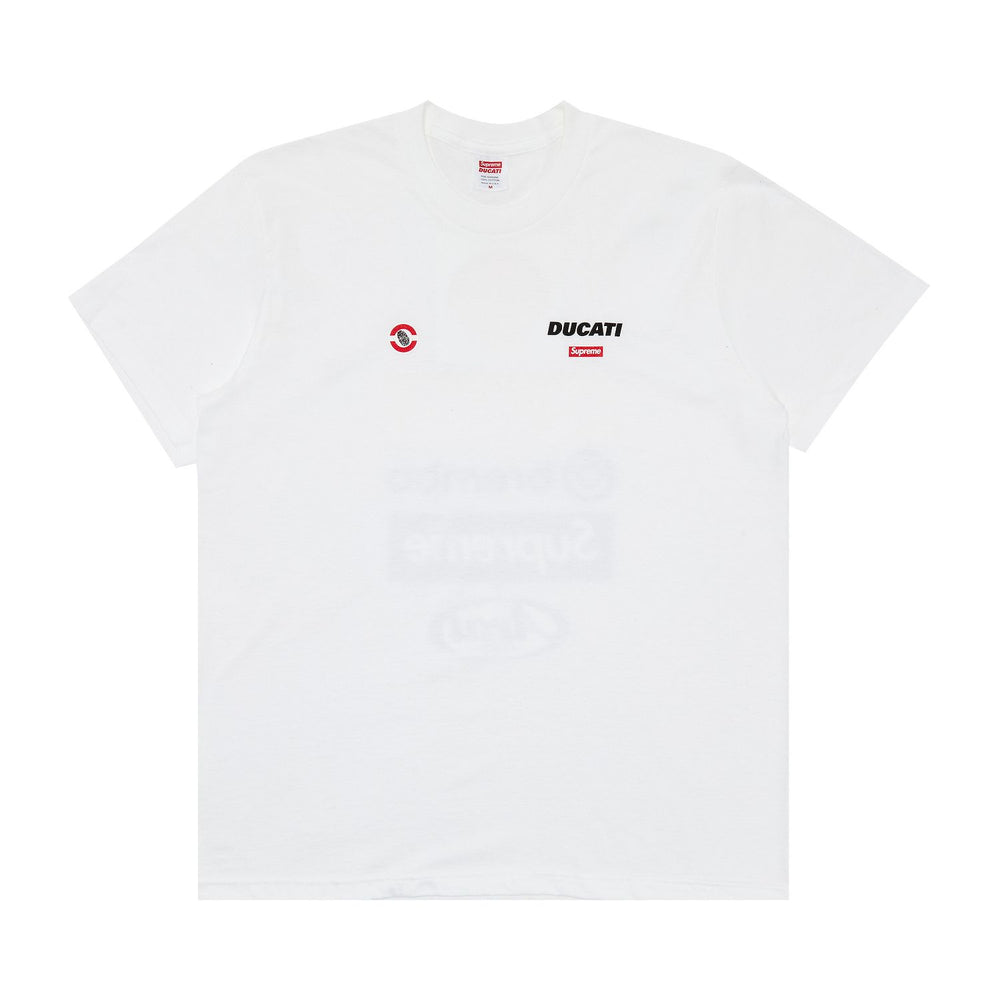 Supreme Ducati Logo Tee White | Hype Vault