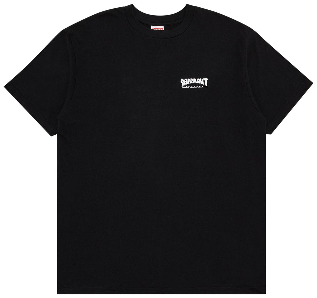 Supreme x Thrasher Cross Tee Black | Hype Vault