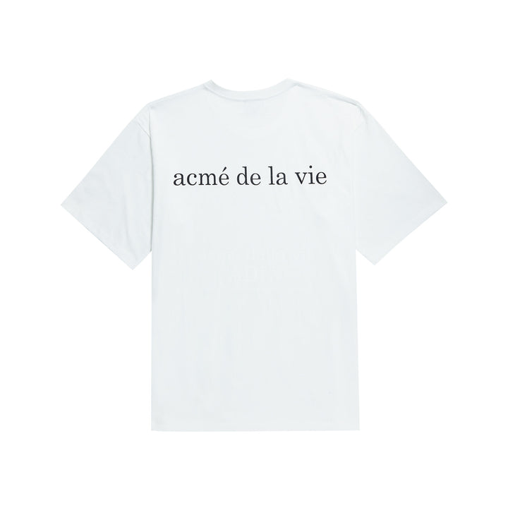 acmé de la vie (ADLV) Baby Face Short Sleeve T-Shirt White Donuts 1R