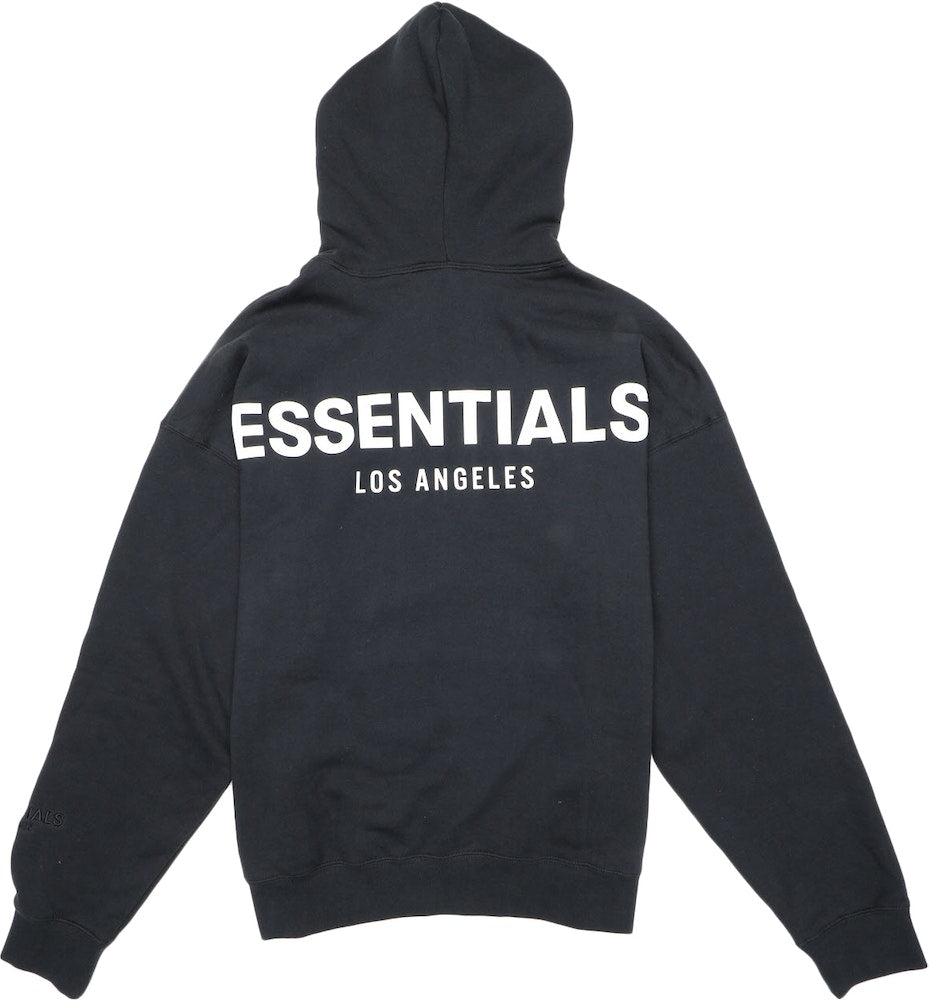 FOG Essentials 3M Reflective LA Exclusive Hoodie Black | Hype Vault Kuala Lumpur | Asia's Top Trusted High-End Sneakers and Streetwear Store