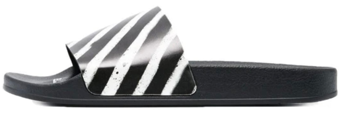 Off-White Industrial Diagonal Stripe Slider | Hype Vault Kuala Lumpur