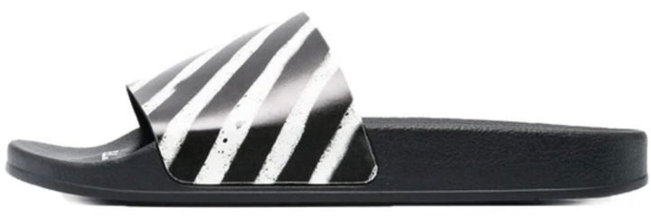 Off-White Industrial Diagonal Stripe Slider | Hype Vault Kuala Lumpur