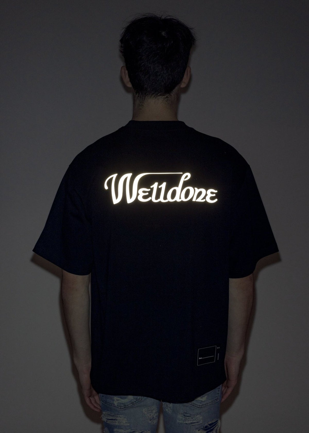 We11done Logo T-Shirt Black | Hype Vault Kuala Lumpur