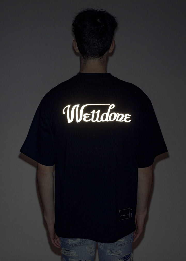 We11done Logo T-Shirt Black | Hype Vault Kuala Lumpur