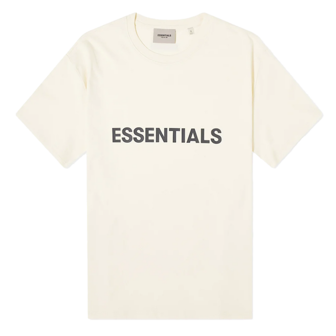 Fear of God Essentials Short-Sleeve Tee 'Cream' (SS22) | Asia's Top Trusted High-End Sneakers and Streetwear Store