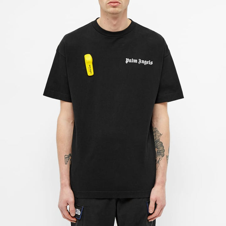 Palm Angels Basic Security Tag Tee | Hype Vault Kuala Lumpur | Asia's Top Trusted High-End Sneakers and Streetwear Store