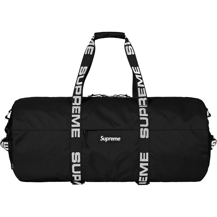Supreme Large Duffle Bag Black (SS18) | Hype Vault Kuala Lumpur | Asia's Top Trusted High-End Sneakers and Streetwear Store