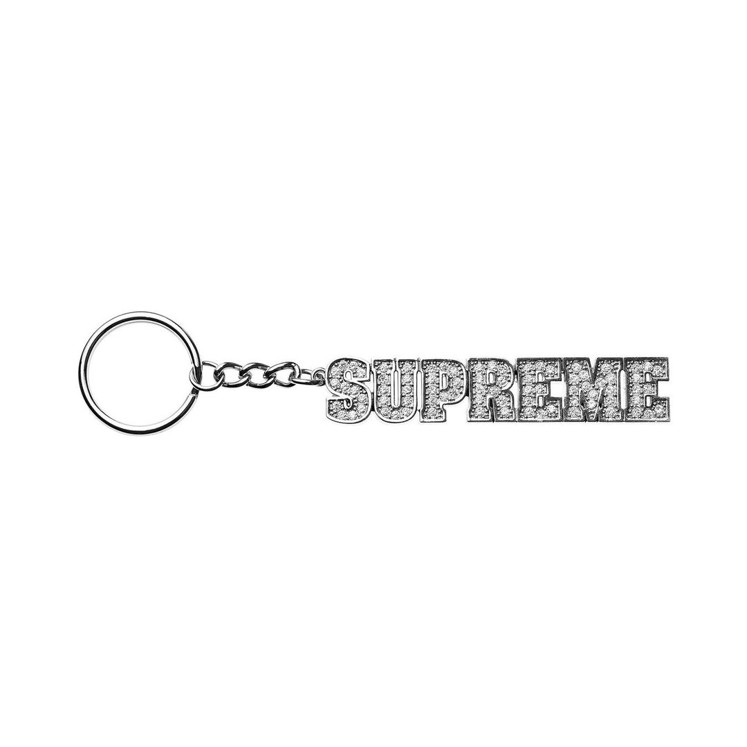 Supreme Block Logo Keychain Silver | Hype Vault Kuala Lumpur | Asia's Top Trusted High-End Sneakers and Streetwear Store