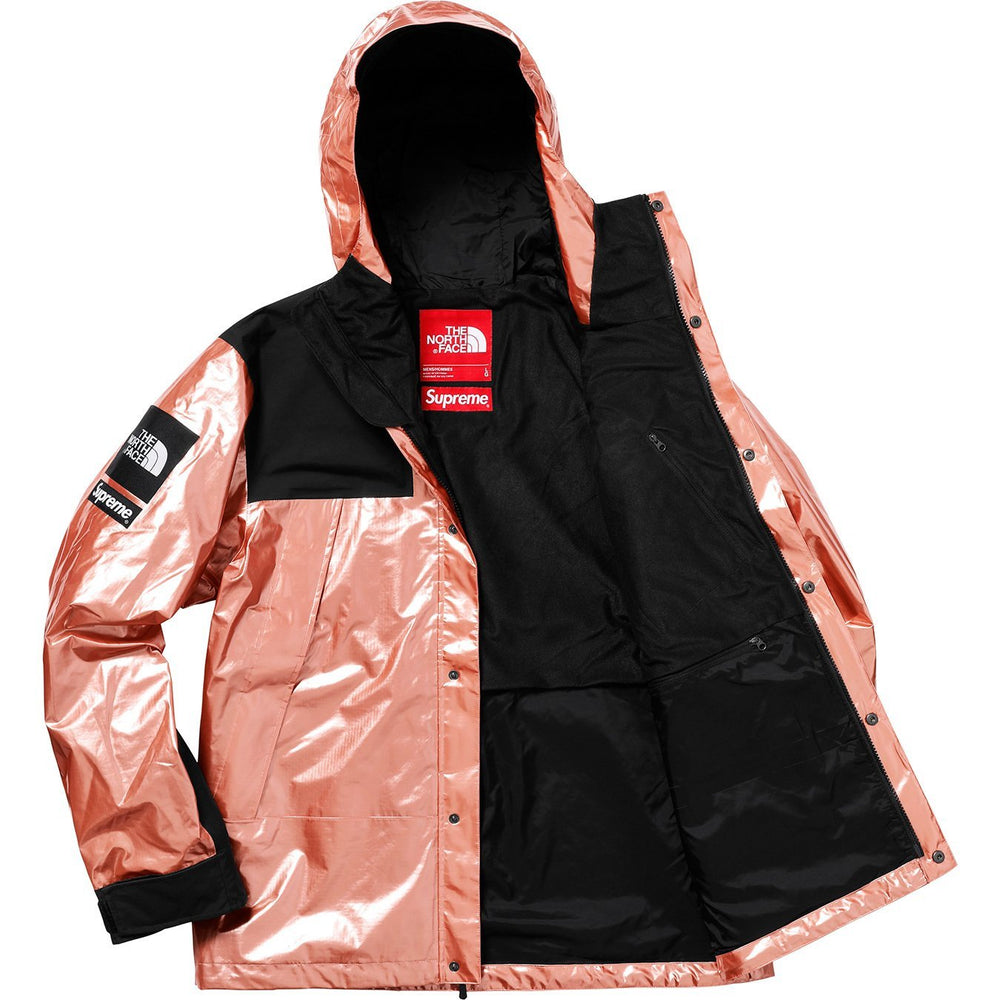 Supreme The North Face Metallic Mountain Parka Rose Gold | Hype Vault Kuala Lumpur | Asia's Top Trusted High-End Sneakers and Streetwear Store