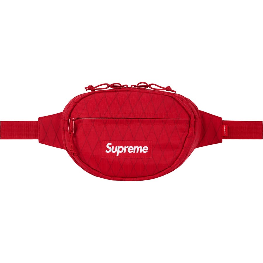 Supreme red waist bag fw18 on sale