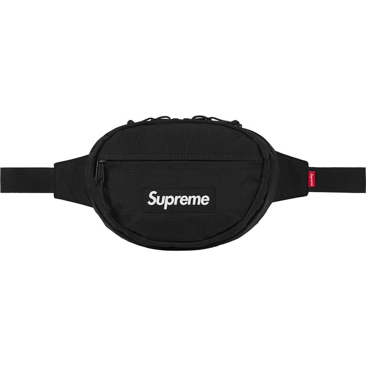 Supreme Waist Bag Black (FW18) | Hype Vault Kuala Lumpur | Asia's Top Trusted High-End Sneakers and Streetwear Store | Guaranteed 100% authentic