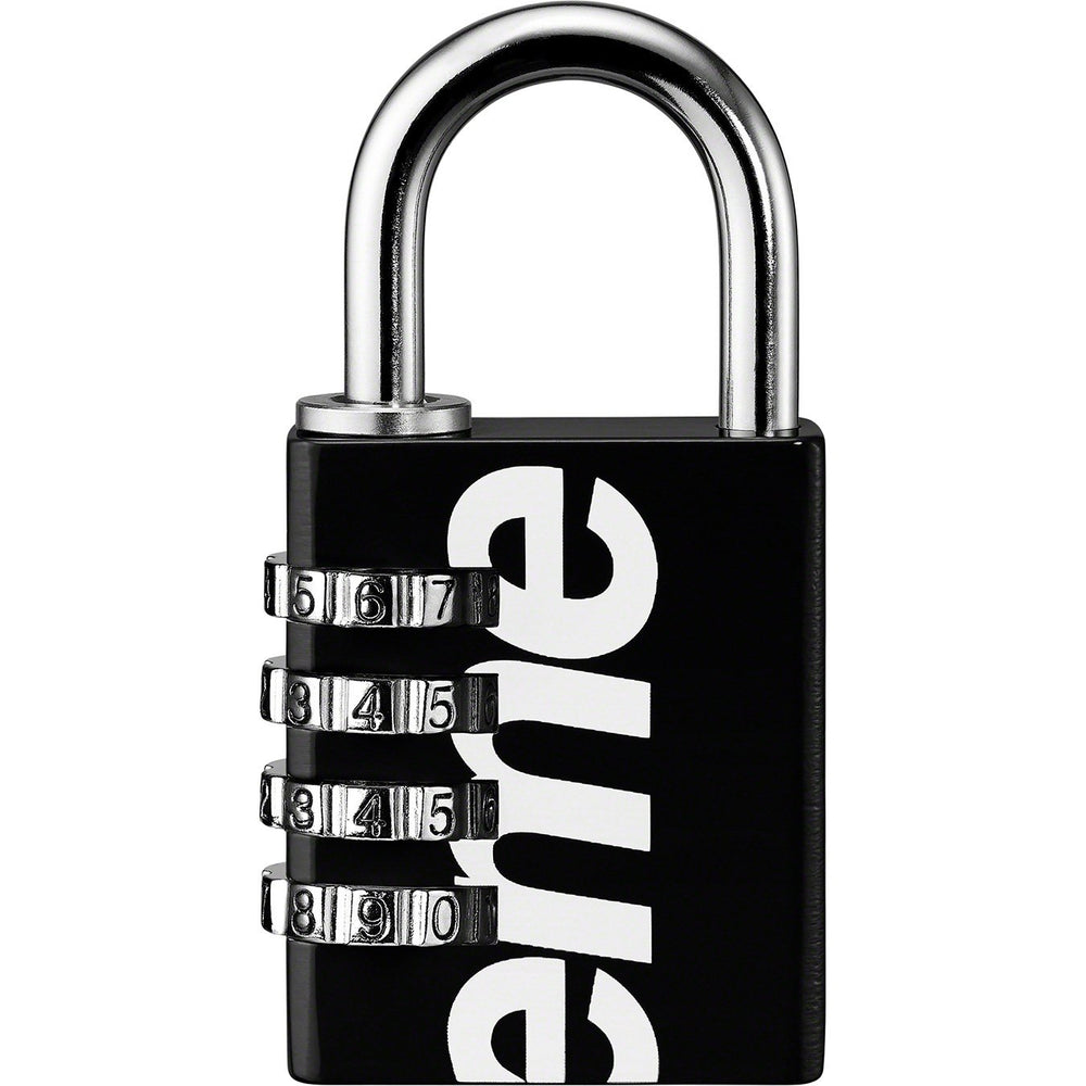 Supreme Master Lock Numeric Combination Lock Black | Hype Vault Kuala Lumpur | Asia's Top Trusted High-End Sneakers and Streetwear Store