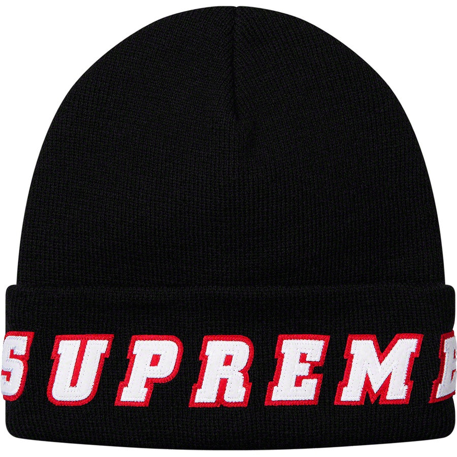 Supreme Felt Logo Beanie Black | Hype Vault Kuala Lumpur | Asia's Top Trusted High-End Sneakers and Streetwear Store