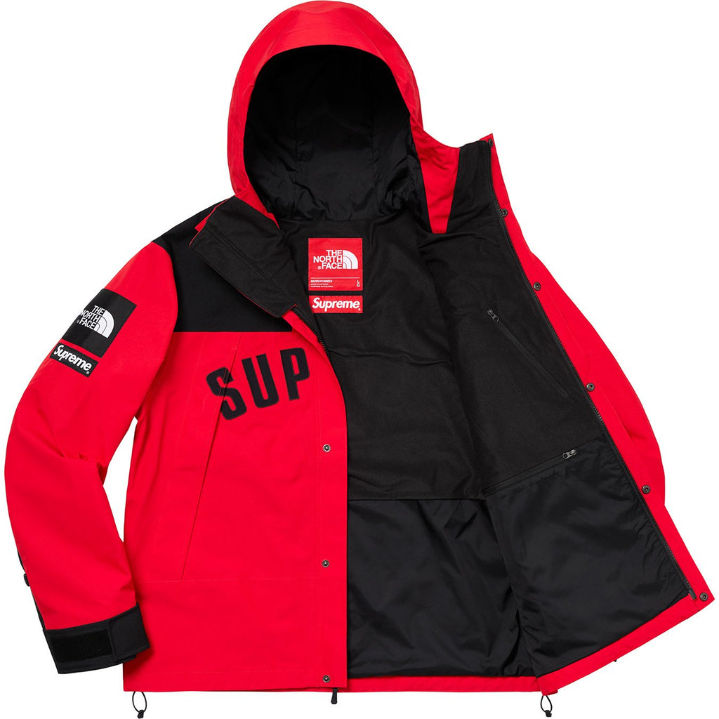 Supreme The North Face Arc Logo Mountain Parka Red | Hype Vault