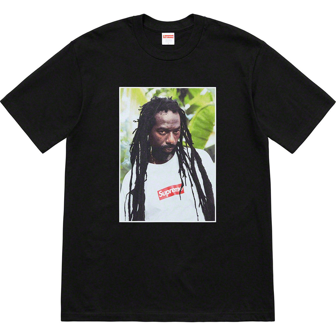 Supreme Buju Banton Tee Heather Black | Hype Vault Kuala Lumpur | Asia's Top Trusted High-End Sneakers and Streetwear Store
