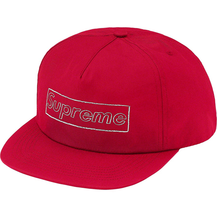 Supreme x KAWS Chalk Logo 5-Panel Red – Hype Vault