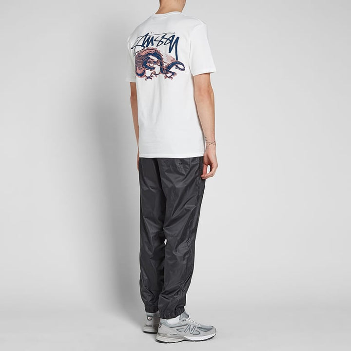 Stussy Dynasty Tee White | Hype Vault Kuala Lumpur | Asia's Top Trusted High-End Sneakers and Streetwear Store | Guaranteed 100% authentic