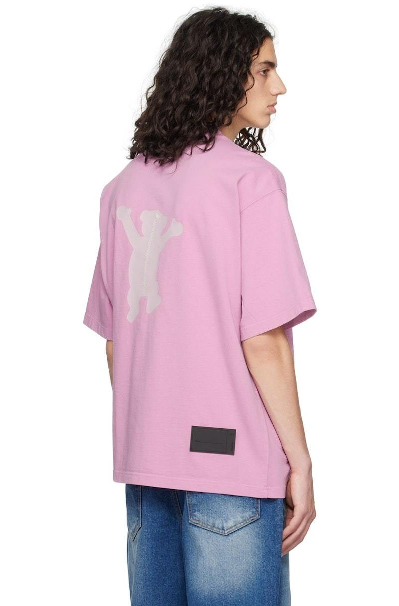 We11done Teddy T-Shirt Pink | Hype Vault Kuala Lumpur