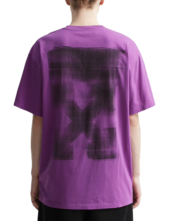 Off-White Jumbo Arrow Oversized S/S Orchid Black T-Shirt | Hype Vault Kuala Lumpur