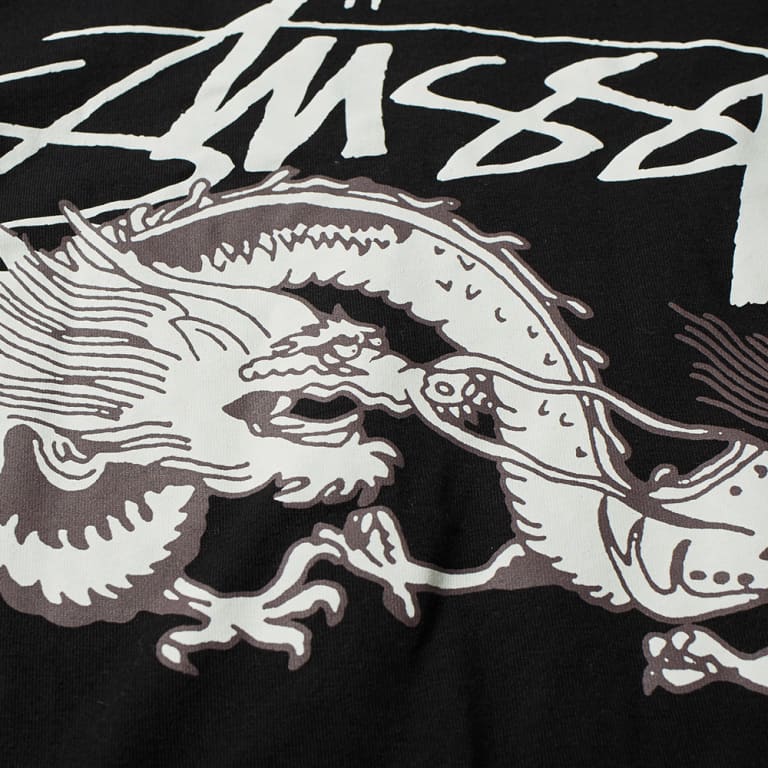 Stussy Dynasty Tee Black | Hype Vault Kuala Lumpur | Asia's Top Trusted High-End Sneakers and Streetwear Store | Guaranteed 100% authentic