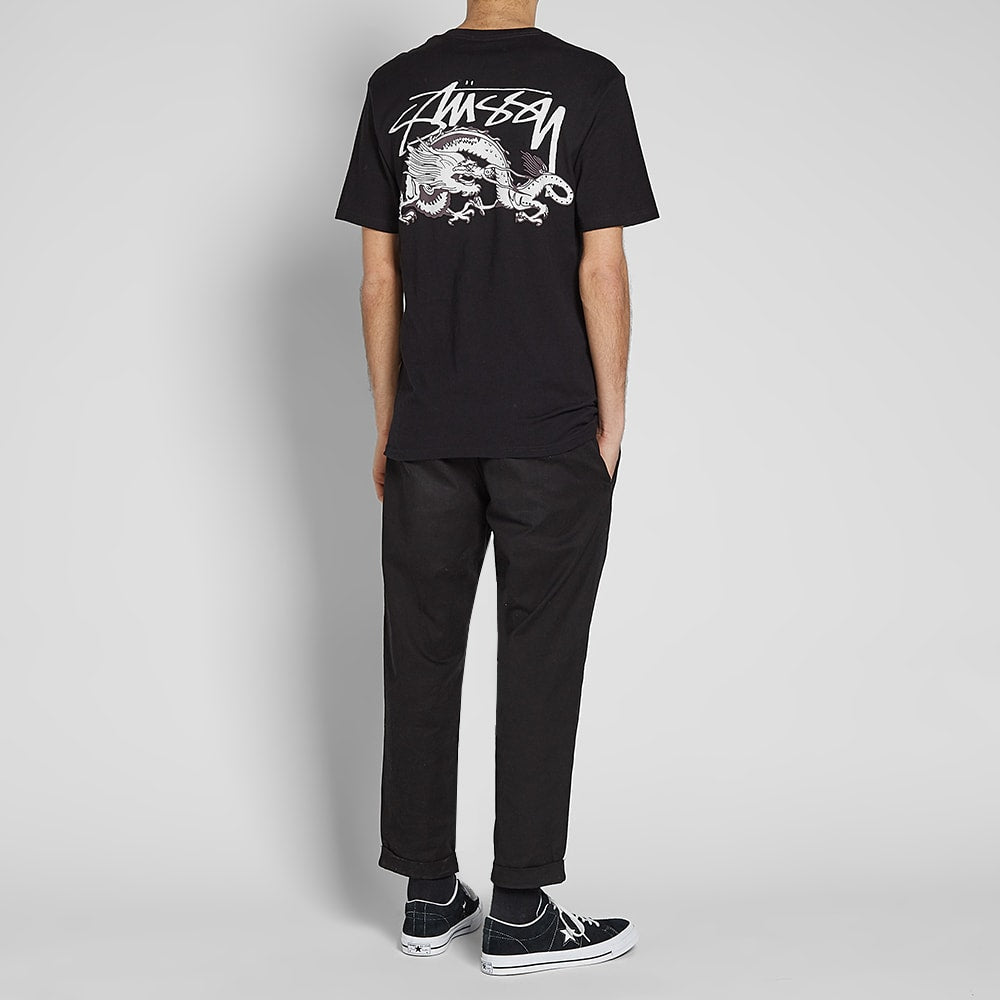 Stussy Dynasty Tee Black | Hype Vault Kuala Lumpur | Asia's Top Trusted High-End Sneakers and Streetwear Store | Guaranteed 100% authentic