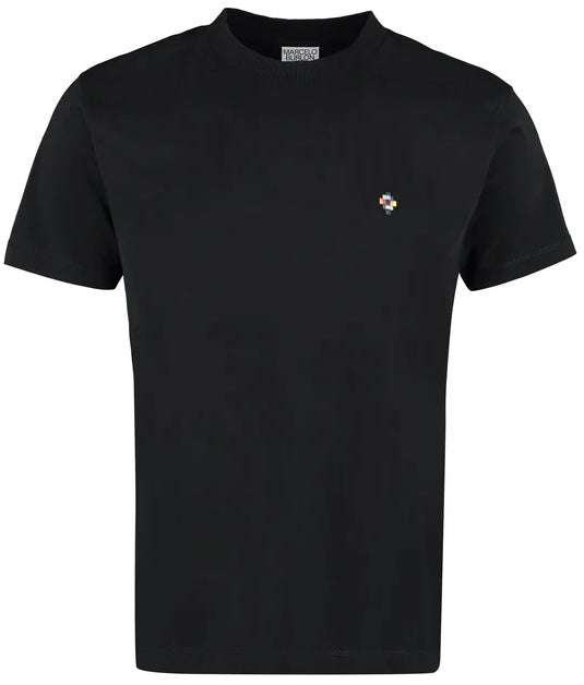 Marcelo Burlon Colourful Cross T-Shirt Black | Hype Vault Kuala Lumpur