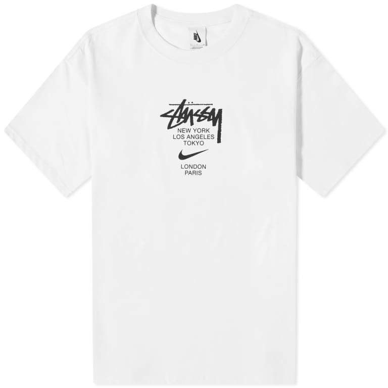 Nike x Stussy International Tee White – Hype Vault