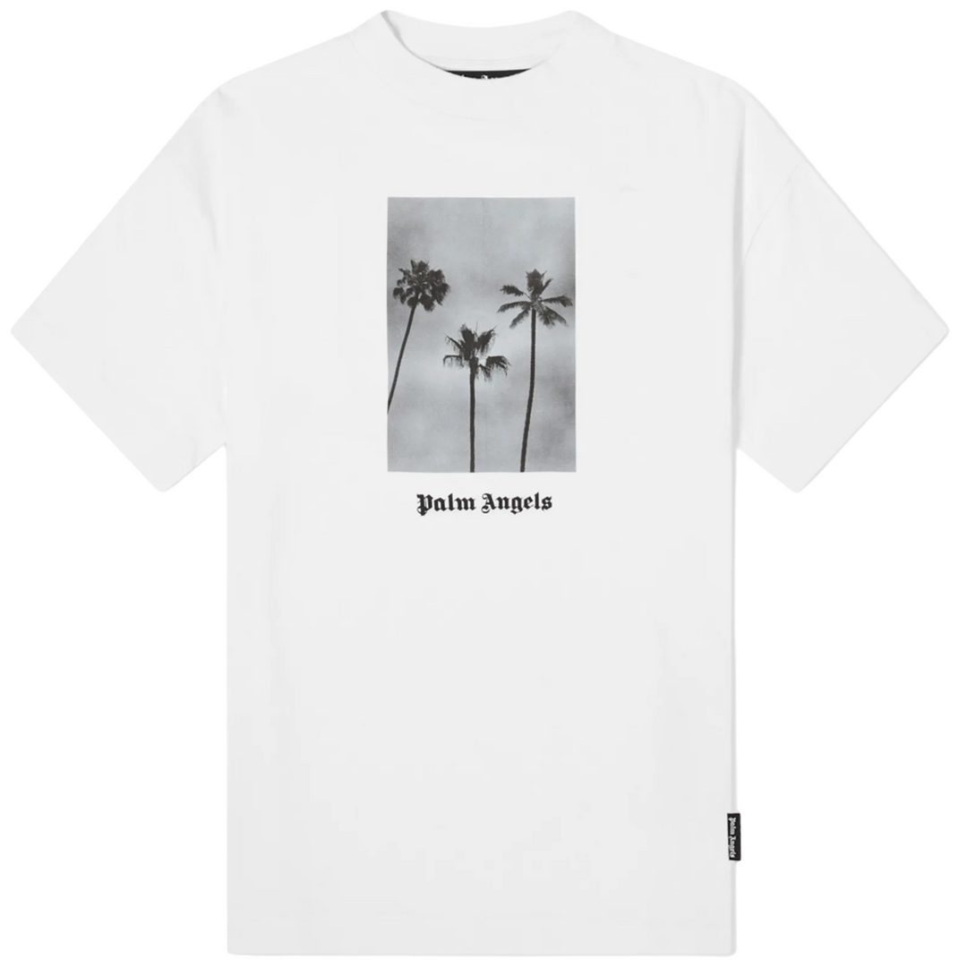 Palm Angels Palm Boulevard Logo T-Shirt Black White | Hype Vault Kuala Lumpur