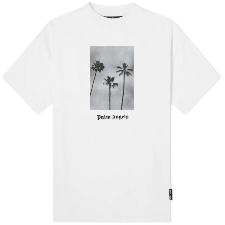 Palm Angels Palm Boulevard Logo T-Shirt Black White | Hype Vault Kuala Lumpur
