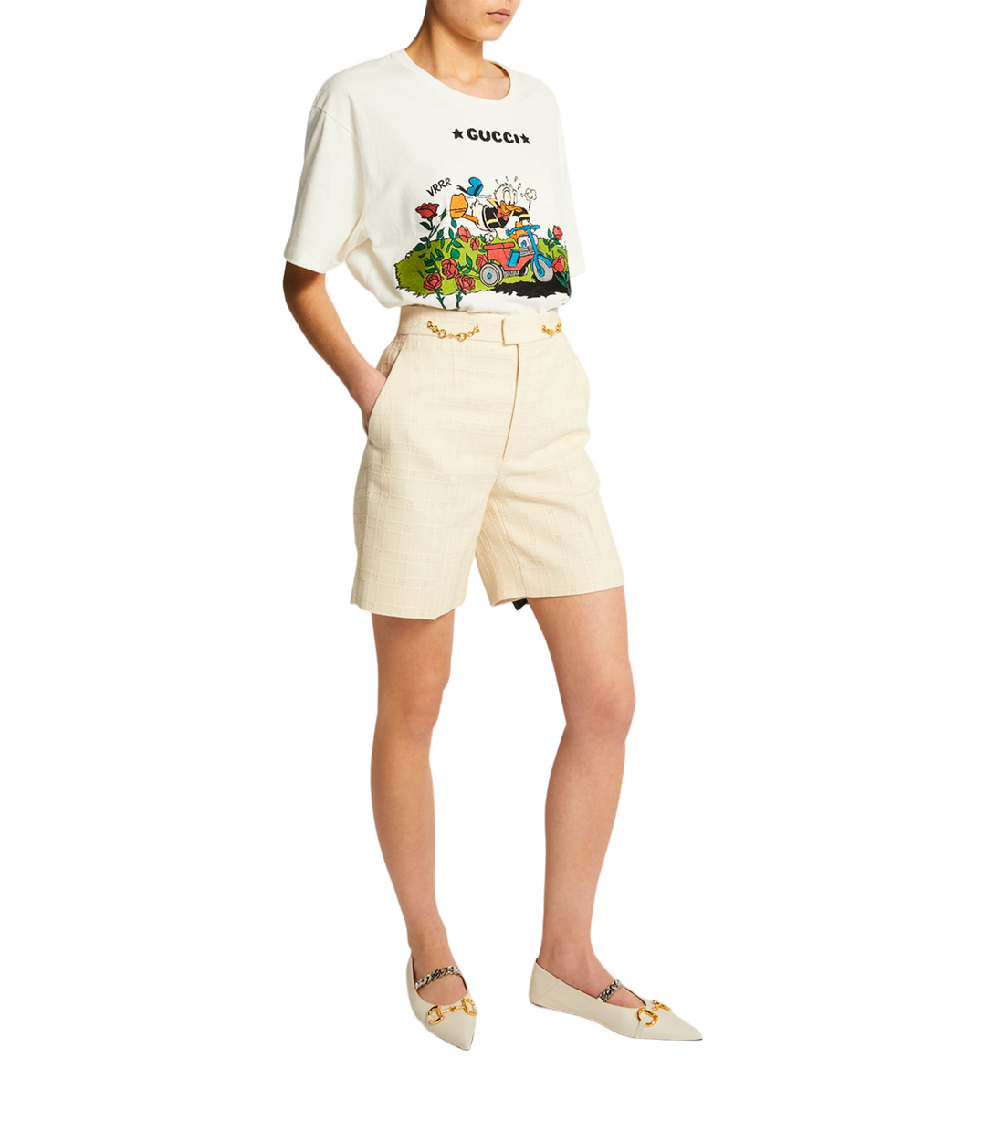 Gucci x Disney Garden Rose Donald Duck T-Shirt | Hype Vault Kuala Lumpur
