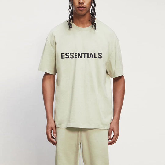 Fear of God Essentials Short-Sleeve Tee 'Sage' (FW20) | Hype Vault Kuala Lumpur | Asia's Top Trusted High-End Sneakers and Streetwear Store