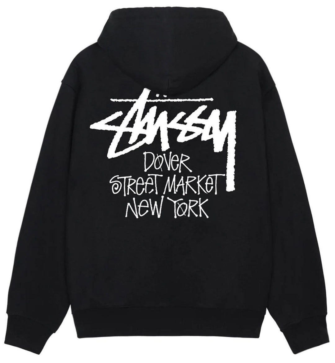 Stussy x Dover Street Market New York Hoodie Black | Hype Vault