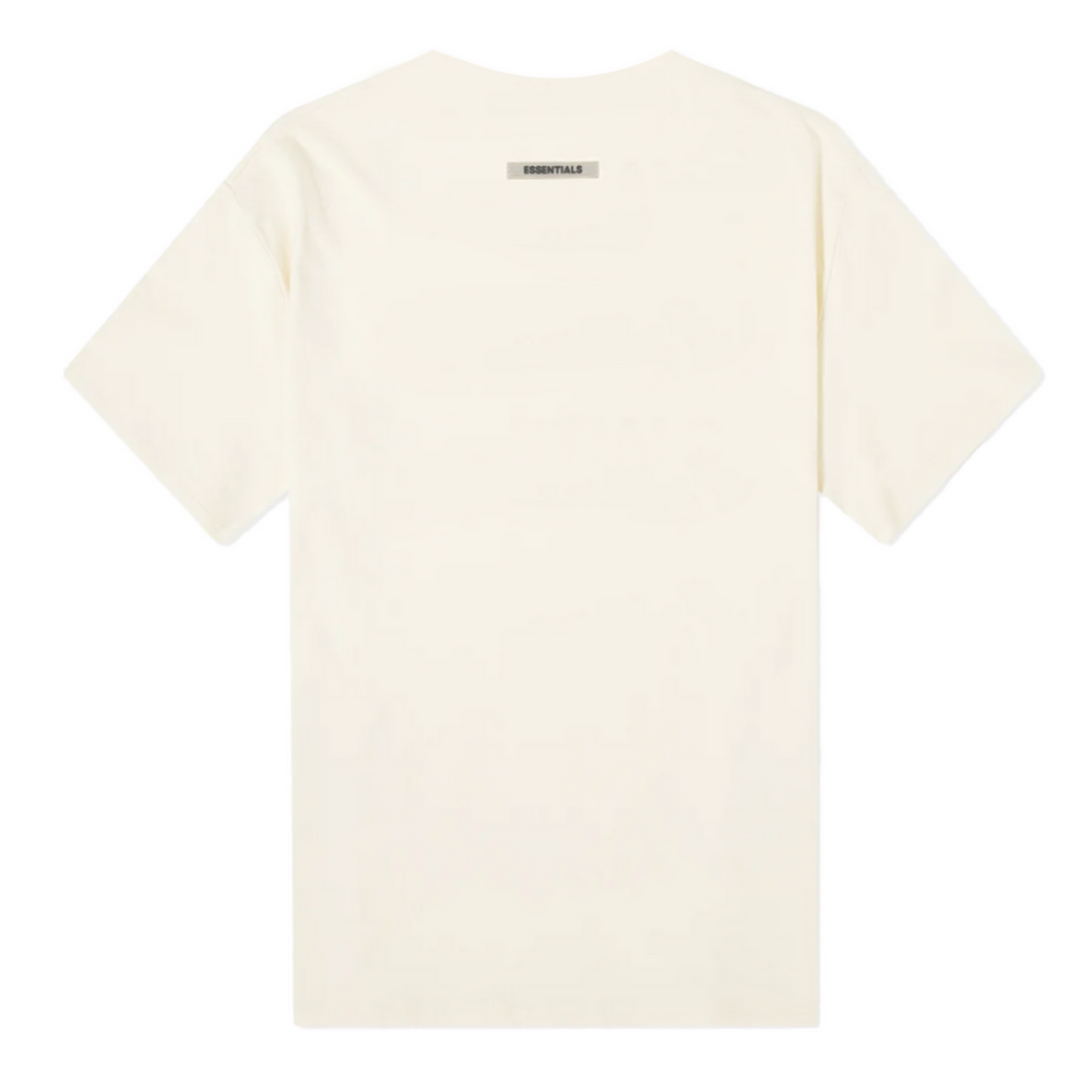 Fear of God Essentials Short-Sleeve Tee 'Cream' (SS22) | Asia's Top Trusted High-End Sneakers and Streetwear Store