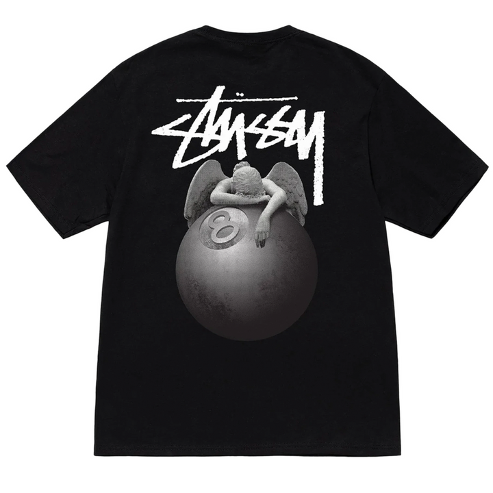 Stussy Angel Tee Black | Hype Vault Kuala Lumpur | Asia's Top Trusted High-End Sneakers and Streetwear Store