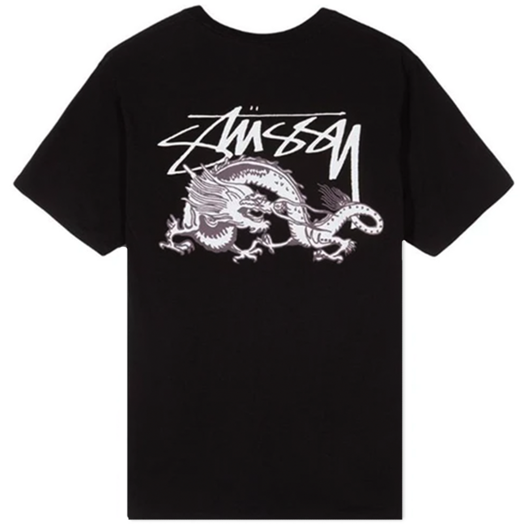 Stussy Dynasty Tee Black | Hype Vault Kuala Lumpur | Asia's Top Trusted High-End Sneakers and Streetwear Store | Guaranteed 100% authentic