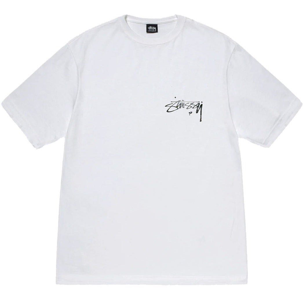 Stussy Mercury Tee White | Hype Vault Kuala Lumpur | Asia's Top Trusted High-End Sneakers and Streetwear Store