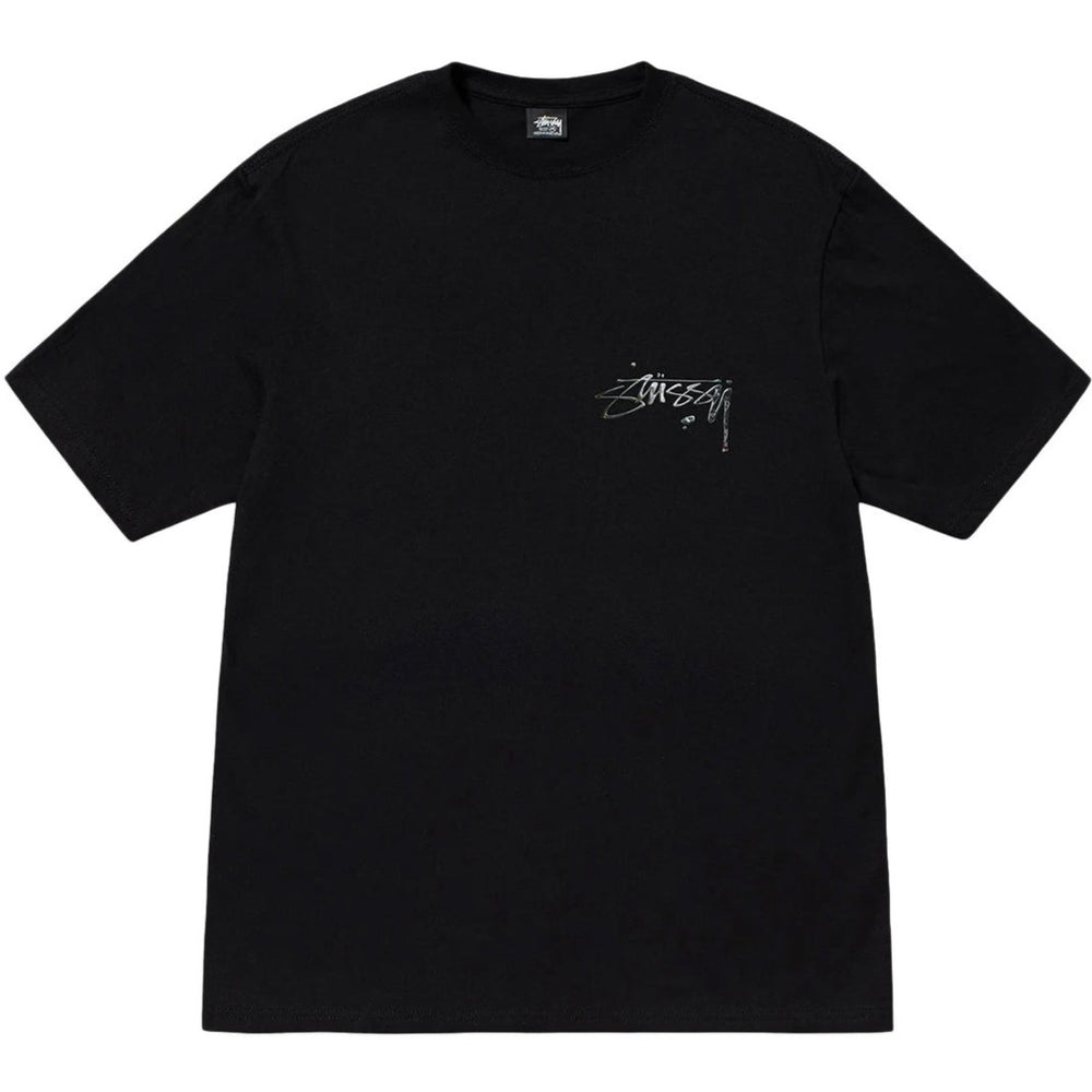 Stussy Mercury Tee Black | Hype Vault Kuala Lumpur | Asia's Top Trusted High-End Sneakers and Streetwear Store